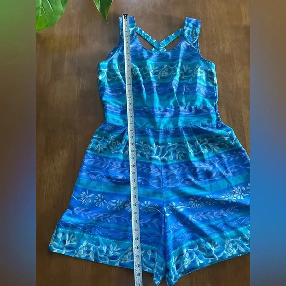 Vintage Kathie Lee Beach Romper Size 10 - Picture 7 of 11